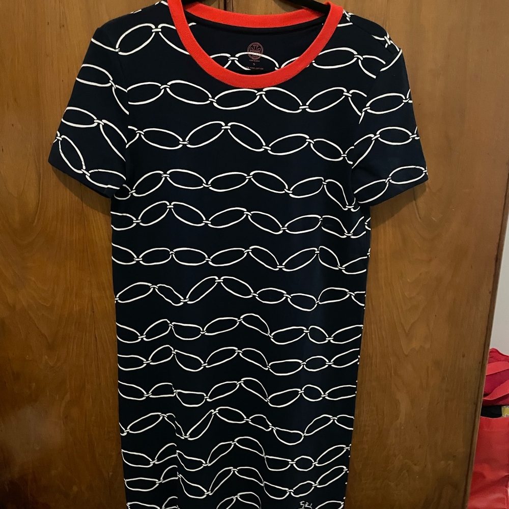 Tory Burch T-shirt chain dress like new